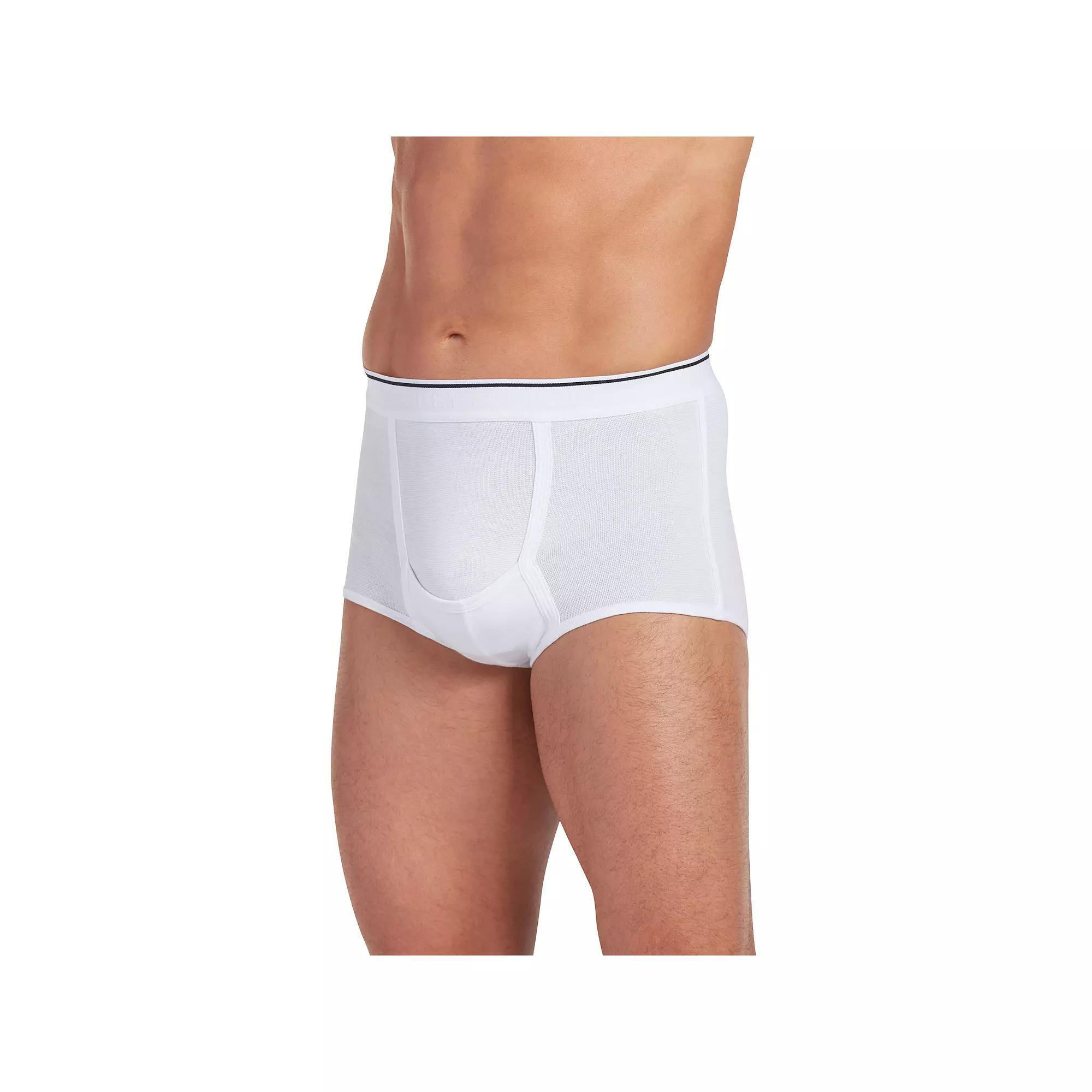 Men's Jockey® 3-pack Full-Rise Briefs, Size: Large, Black Product Image