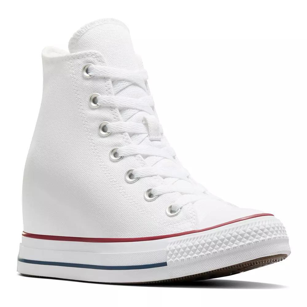 Converse Chuck Taylor All Star Classic Women's Wedge Sneakers, Size: 8.5, White Product Image