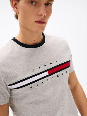 Embroidered Flag Logo T-Shirt Product Image