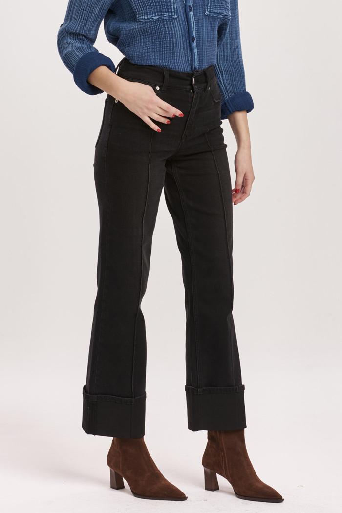 Holly Super High Rise Cuffed Jean Product Image