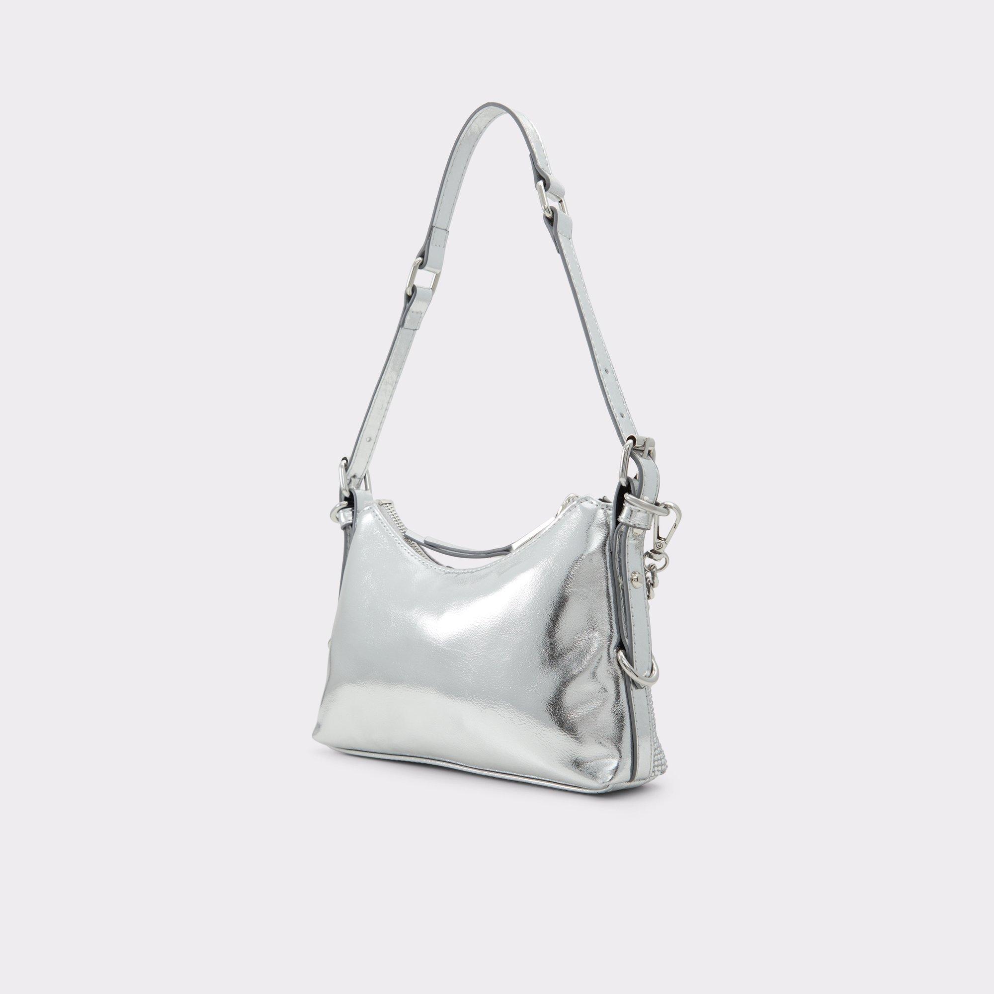 ALDO Farelix - Women's Shoulder Bag Handbag - Silver Product Image