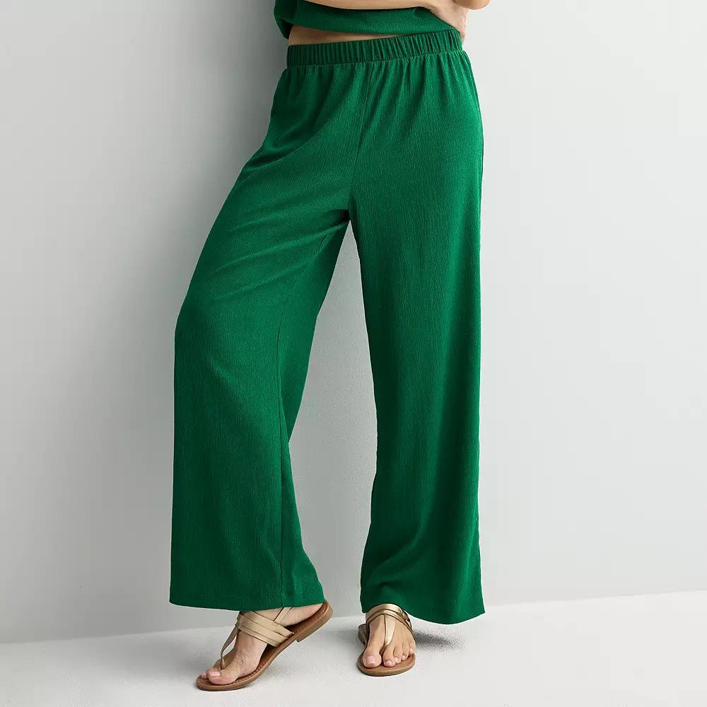 Women's INTEMPO™ High-Rise Knit Pull-On Pants, Size: Small, Kelly Green Product Image
