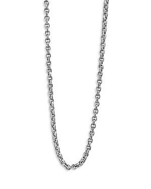 Lagos Mens Sterling Silver Anthem Double Link Caviar Chain Necklace, 20 - Exclusive Product Image