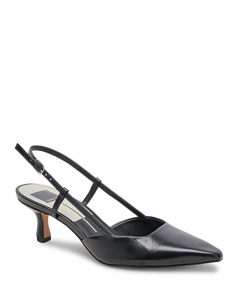 Dolce Vita Womens Odela Pointed Toe Slip On Slingback Pumps Product Image