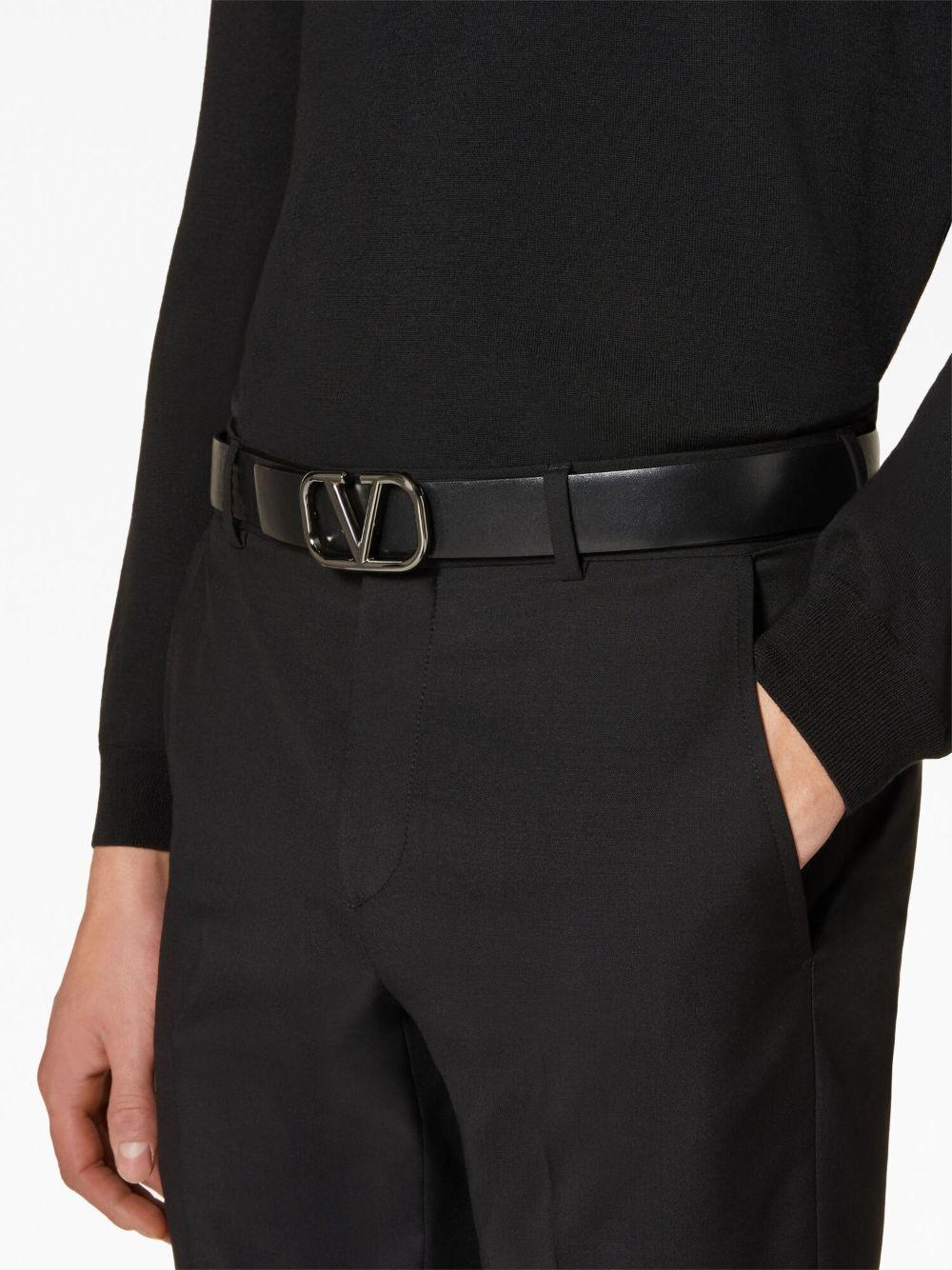VLogo Signature 30mm leather belt Product Image