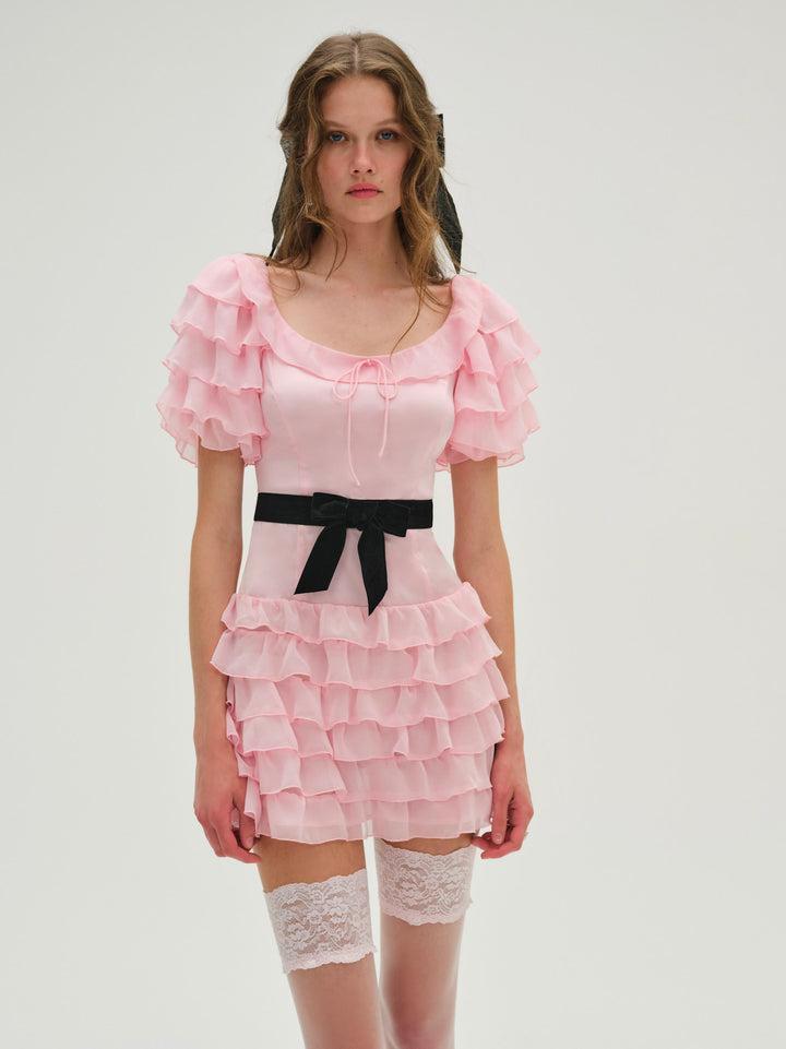 Danali Mini Dress — Pink Product Image