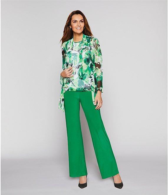 Investments Soft Separates Wide-Leg Elastic Waist Mid Rise Coordinating Pull-On Pants Product Image