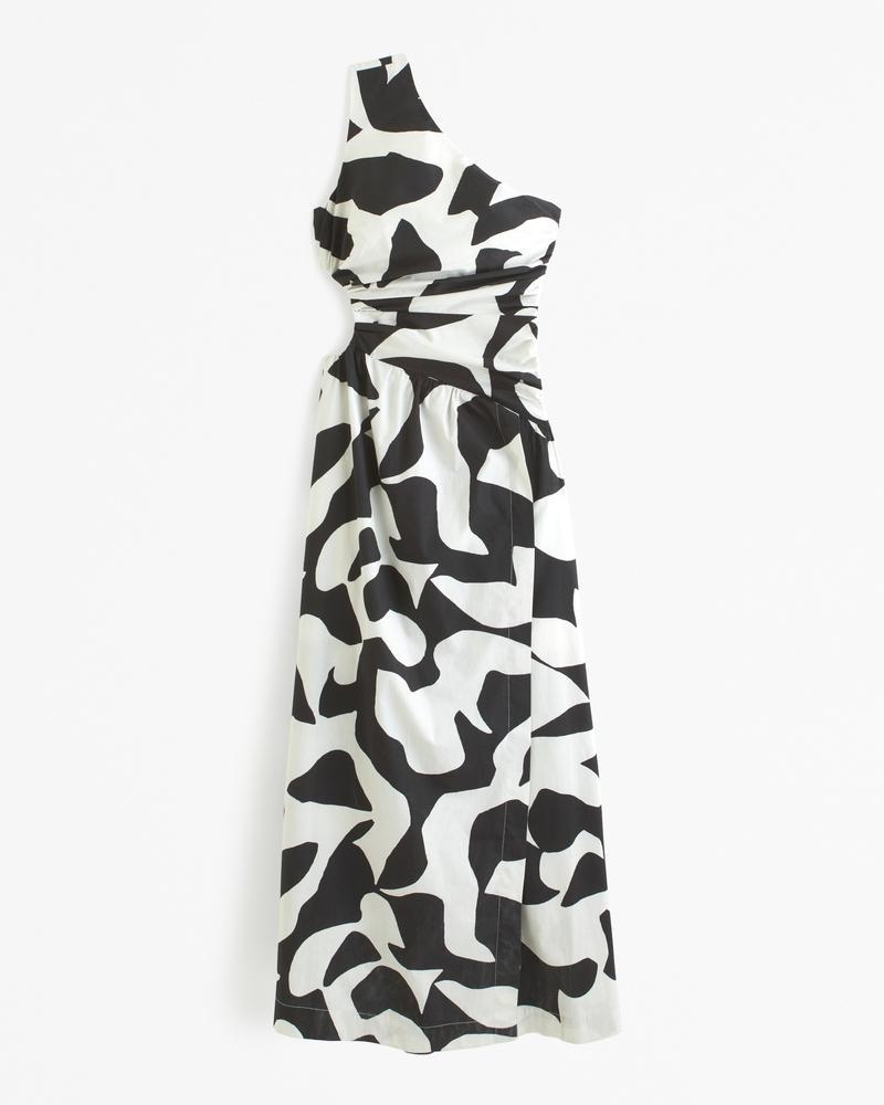 One-Shoulder Cutout Maxi Dress Product Image
