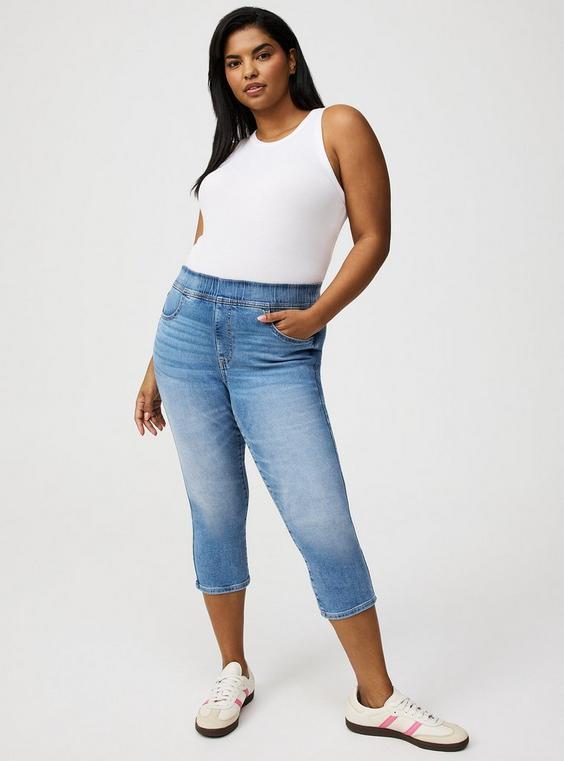 High-Rise Cropped Skinny Lean Jean Product Image