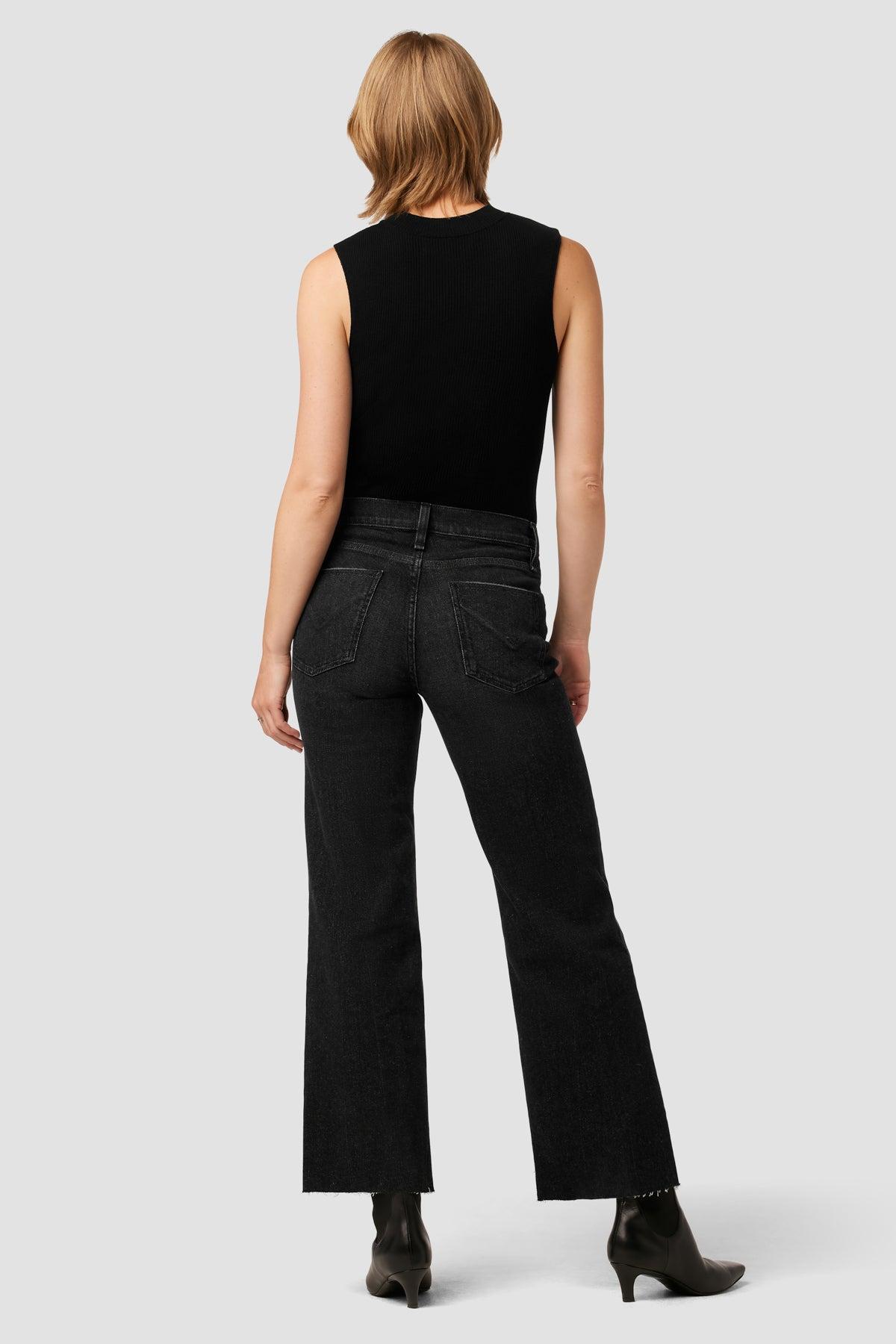 Rosie High-Rise Wide Leg Ankle Jean Female Product Image