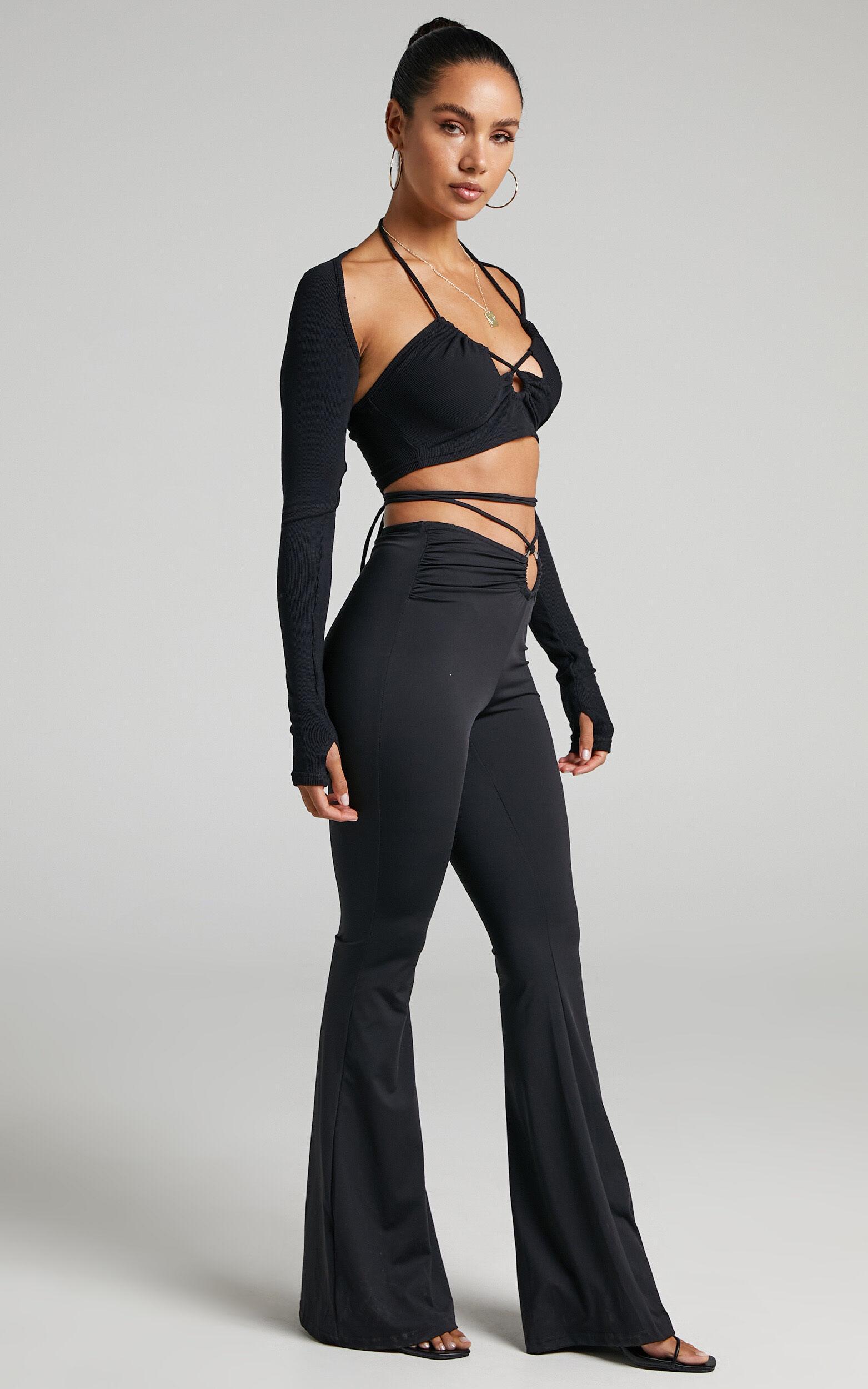 By Dyln - Mid Rise Genesis Pants in Black Product Image