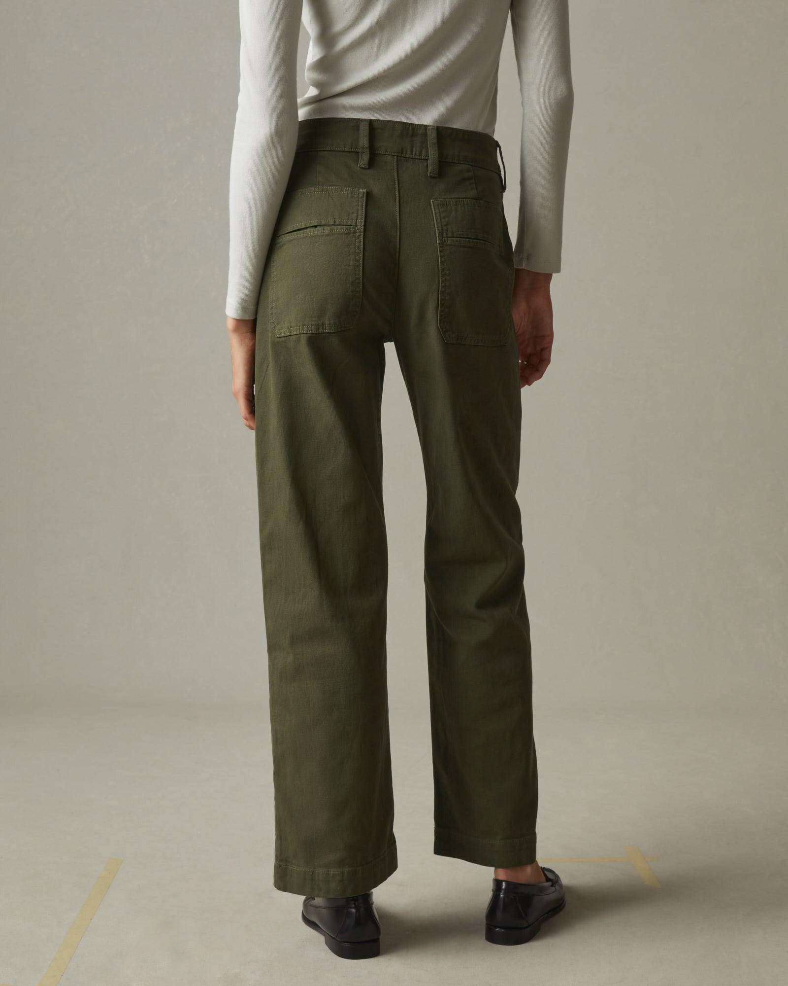 Women's Wide Leg Pant - Moss Female Product Image