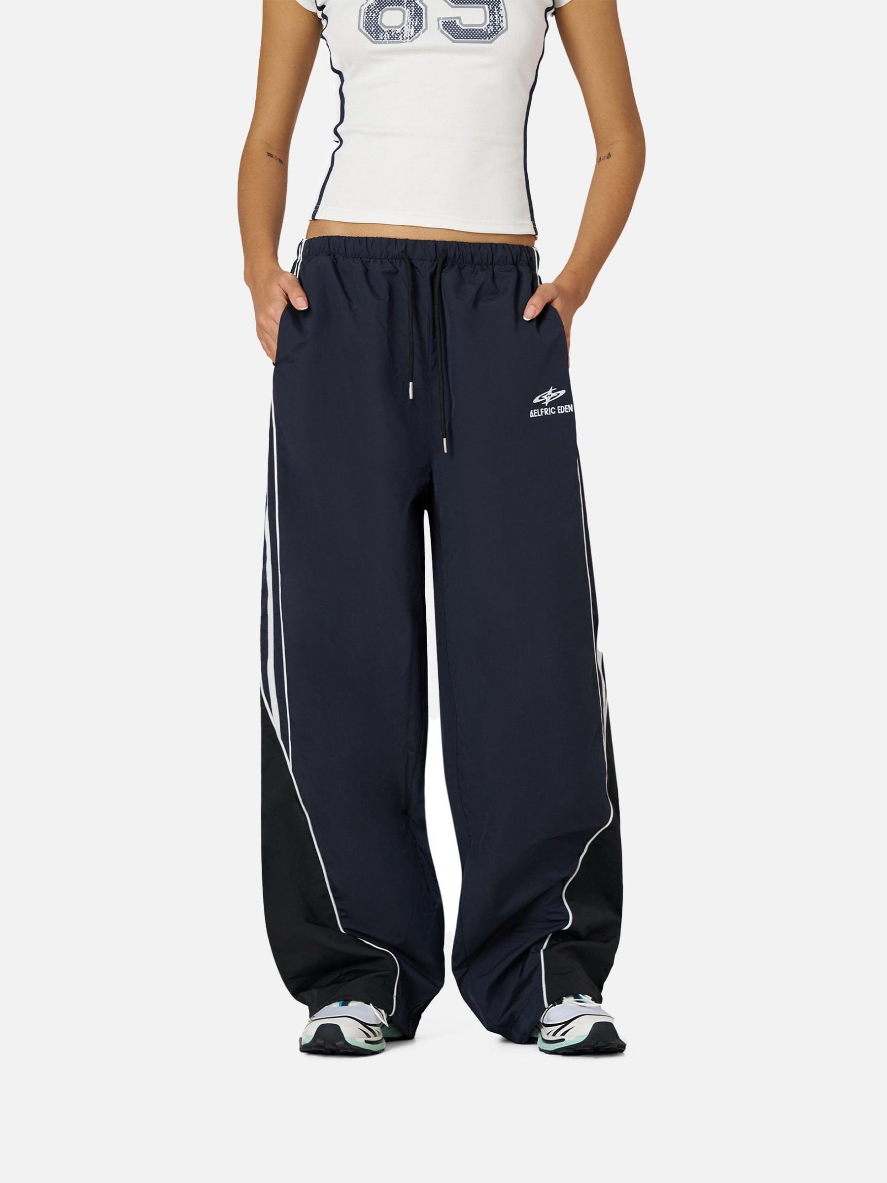 Aelfric Eden Contrast Side Baggy Track Pants Unisex Product Image