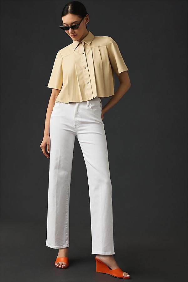 Mother The Rambler High Rise Ankle Straight Jeans in Fairest of Them All Product Image