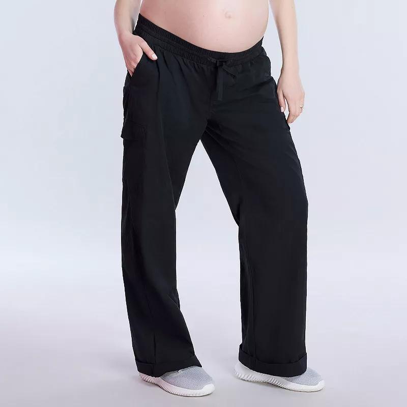 Maternity Motherhood Utility Cargo Joggers, Womens Product Image