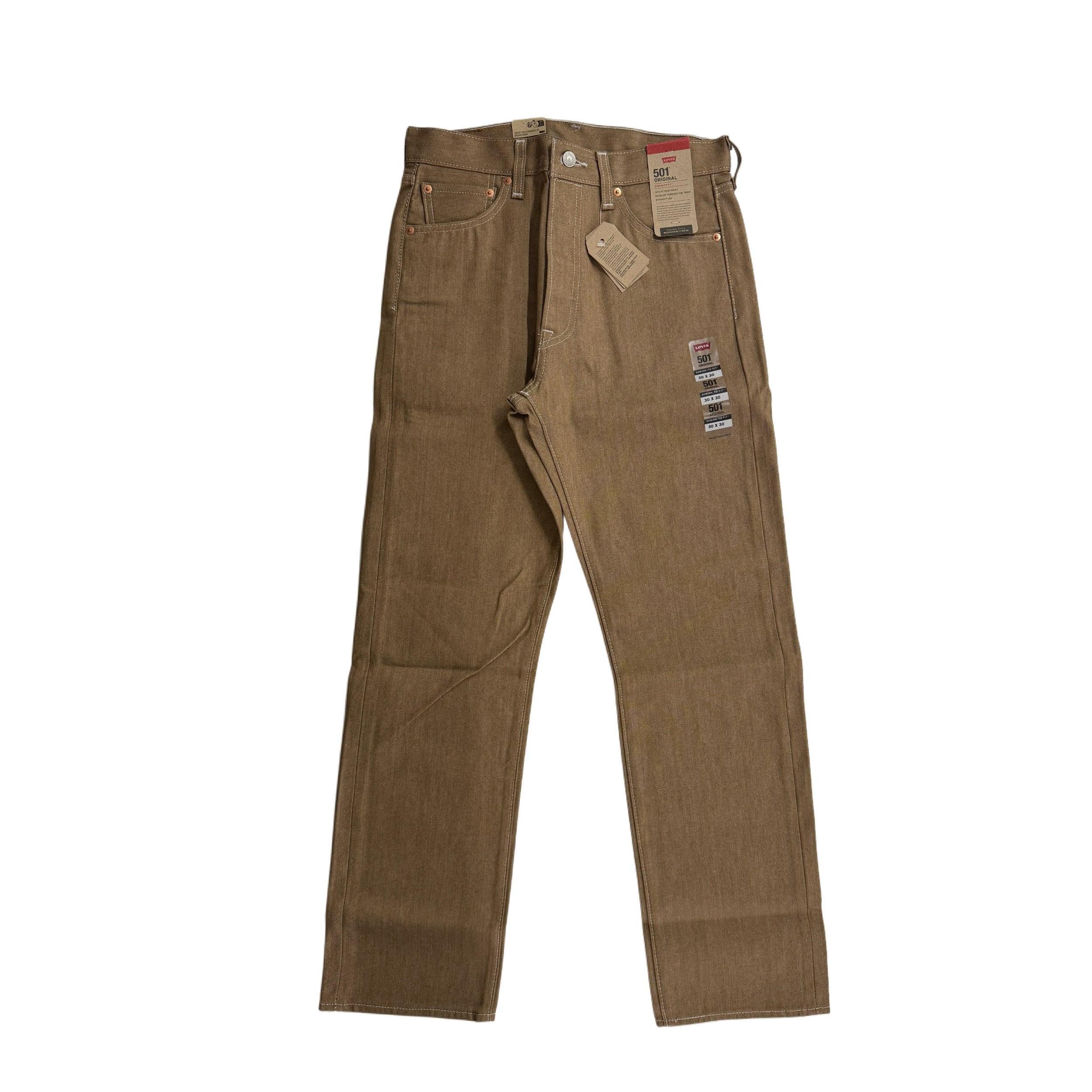 Levi's 501 Shrink-to-Fit - Denim Khaki Male Product Image