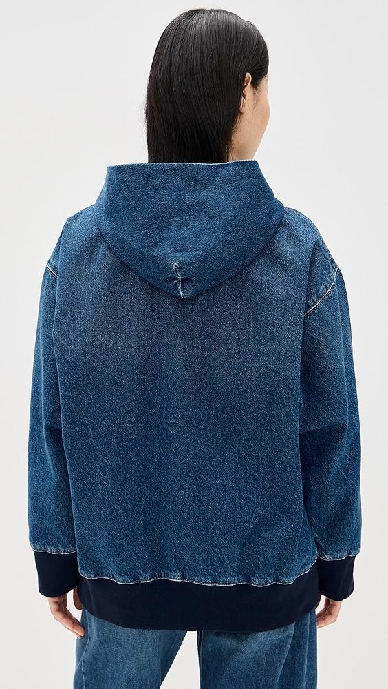MOTHER The Big Tipper Zip Hoodie | Shopbop Product Image