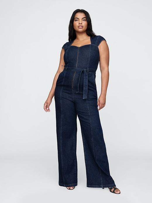 Denim Jumpsuit Product Image