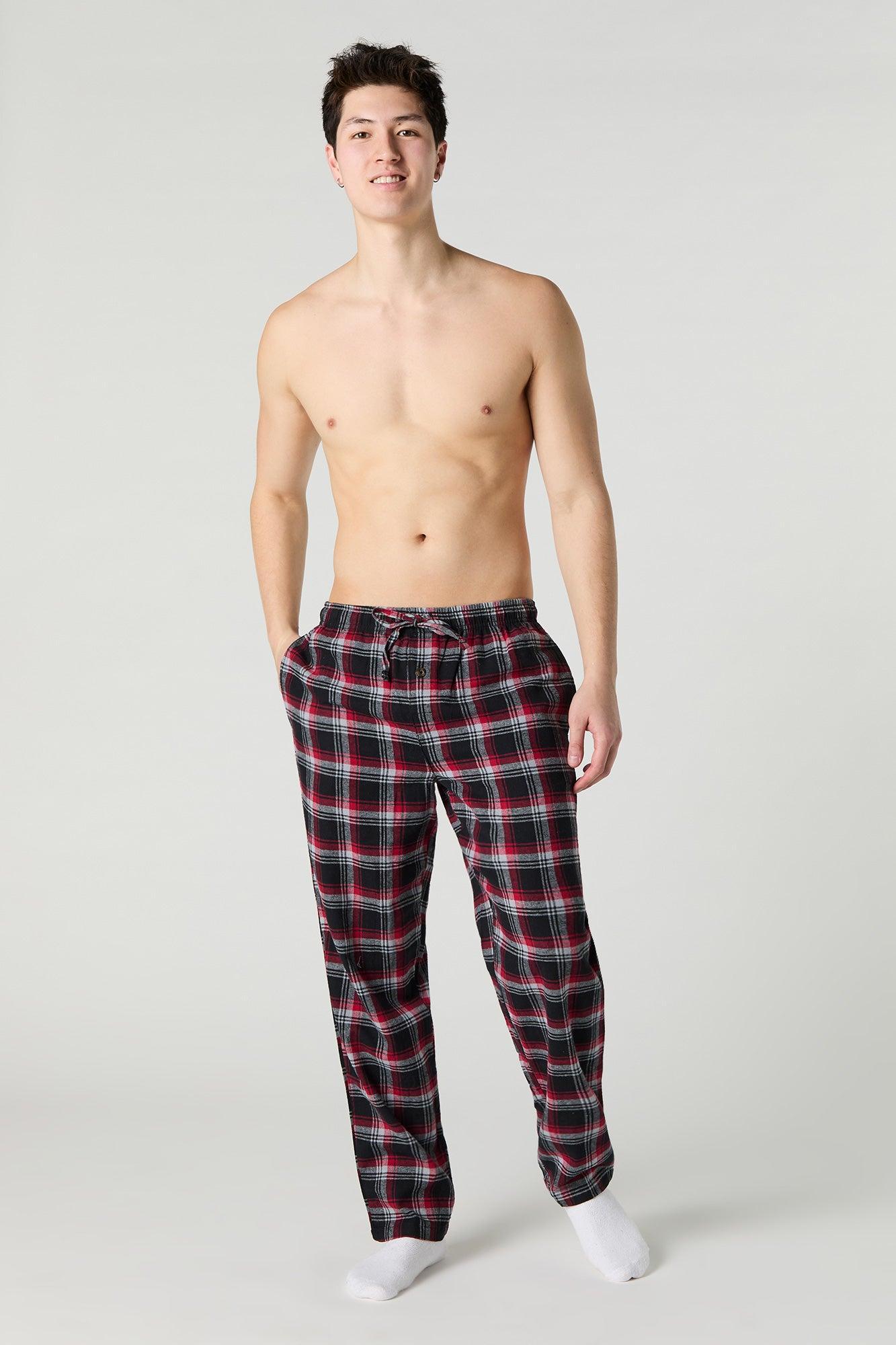 Plaid Pajama Pant Male Product Image