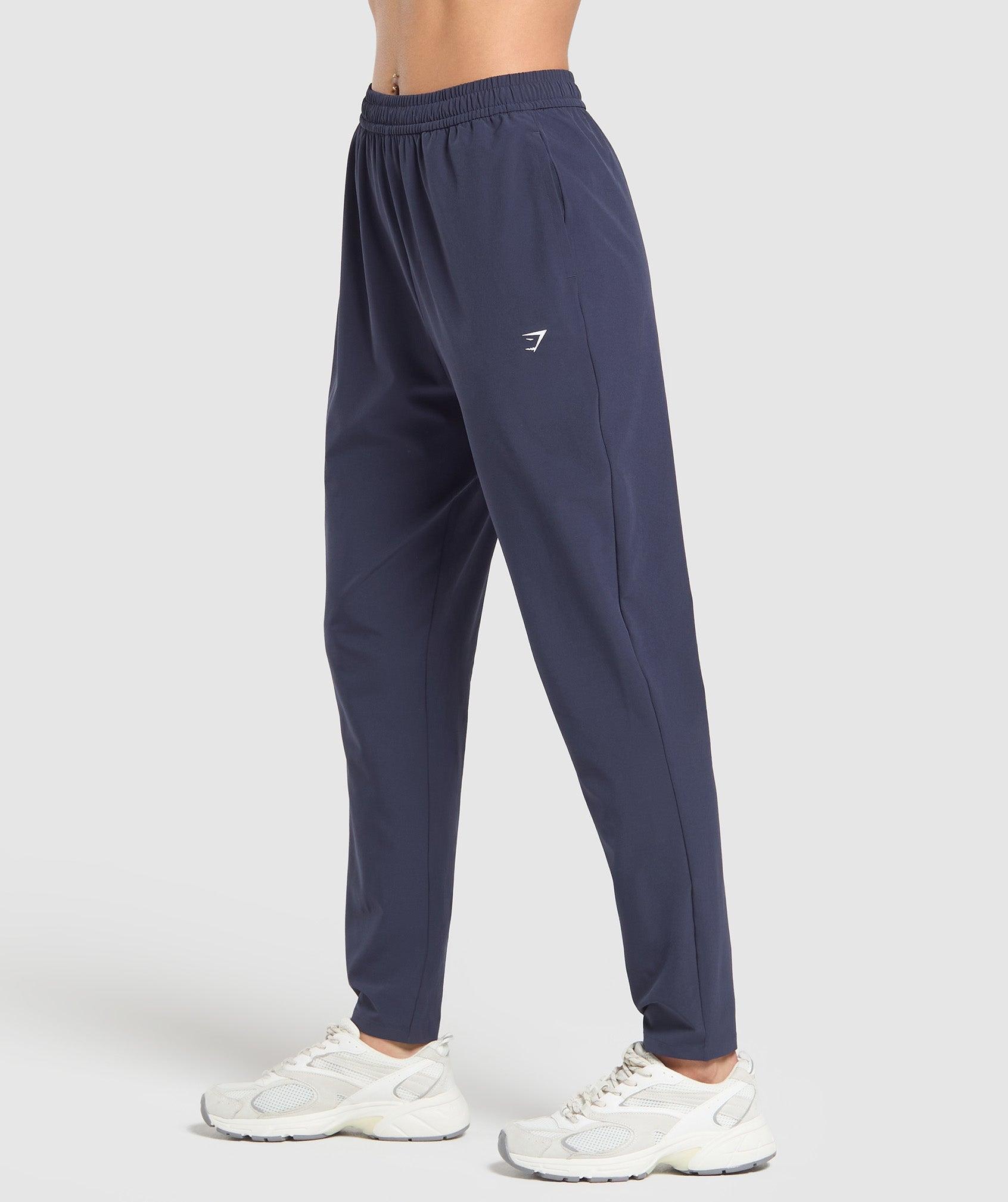 Gymshark Everyday Woven Pants - Heavy Blue Female Product Image