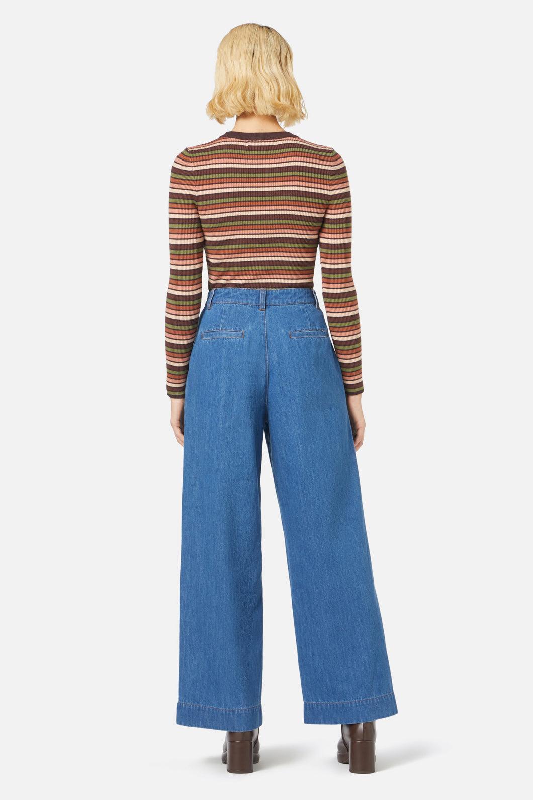 Darcy Stripe Knit Top Product Image
