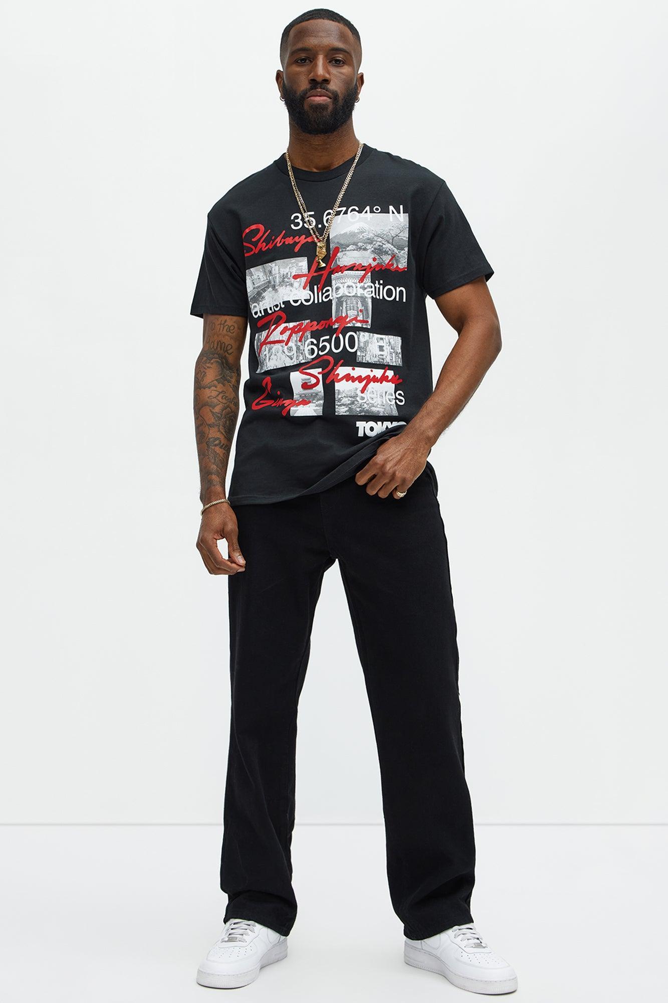 Tokyo Districts Short Sleeve Tee - Black Product Image