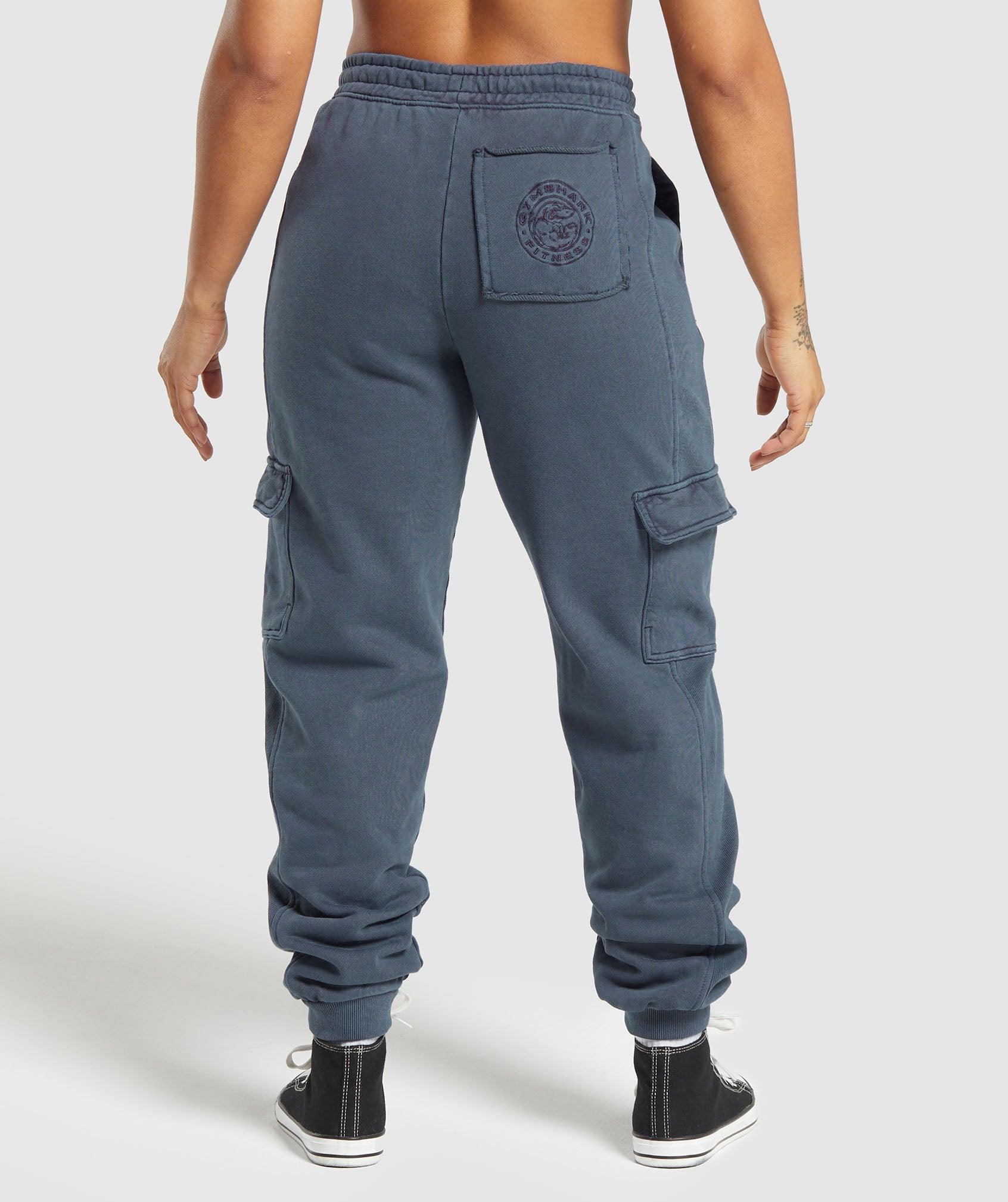 Gymshark Premium Legacy Joggers - Heavy Blue Female Product Image
