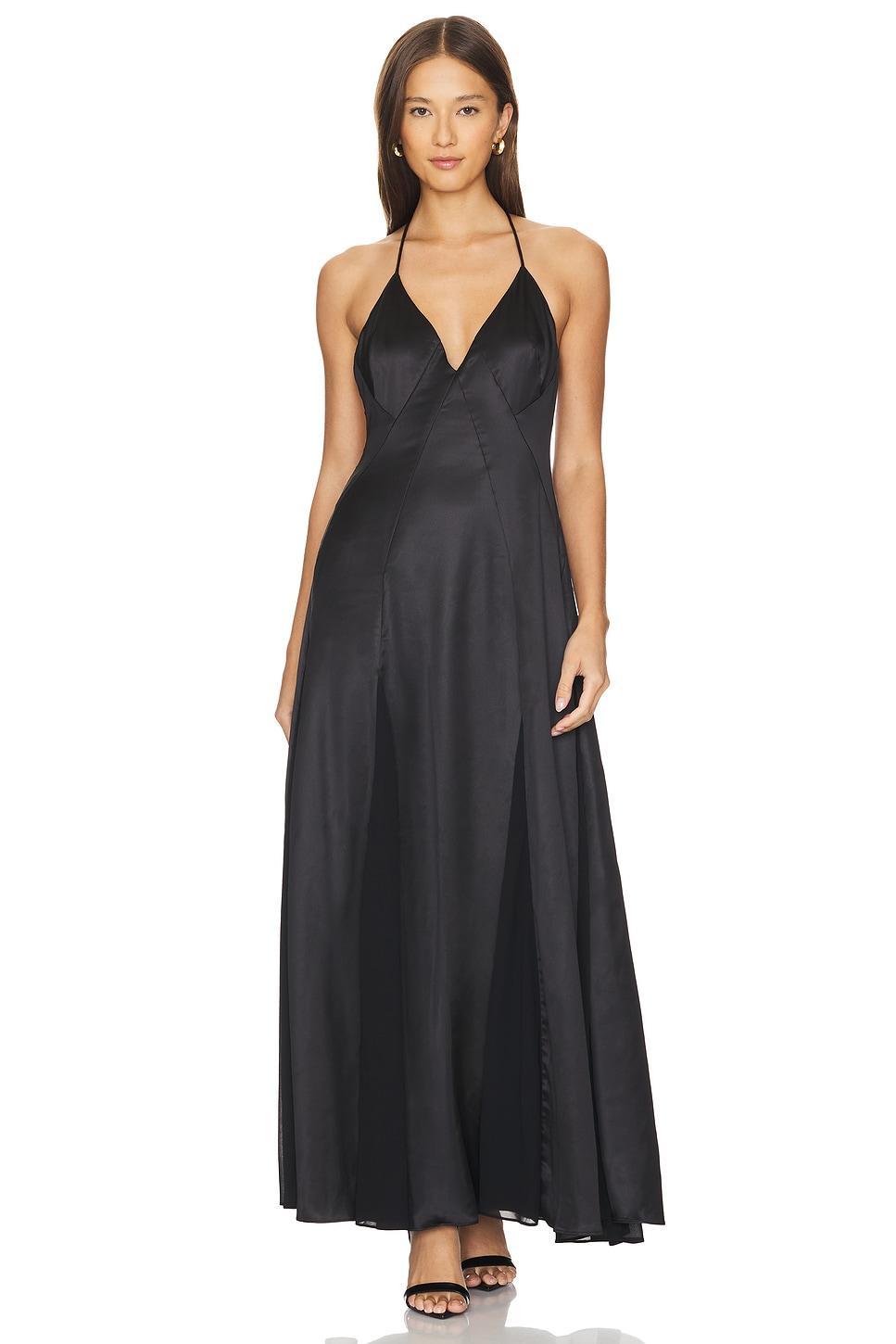 Dreaming Maxi Dress Line & Dot Product Image