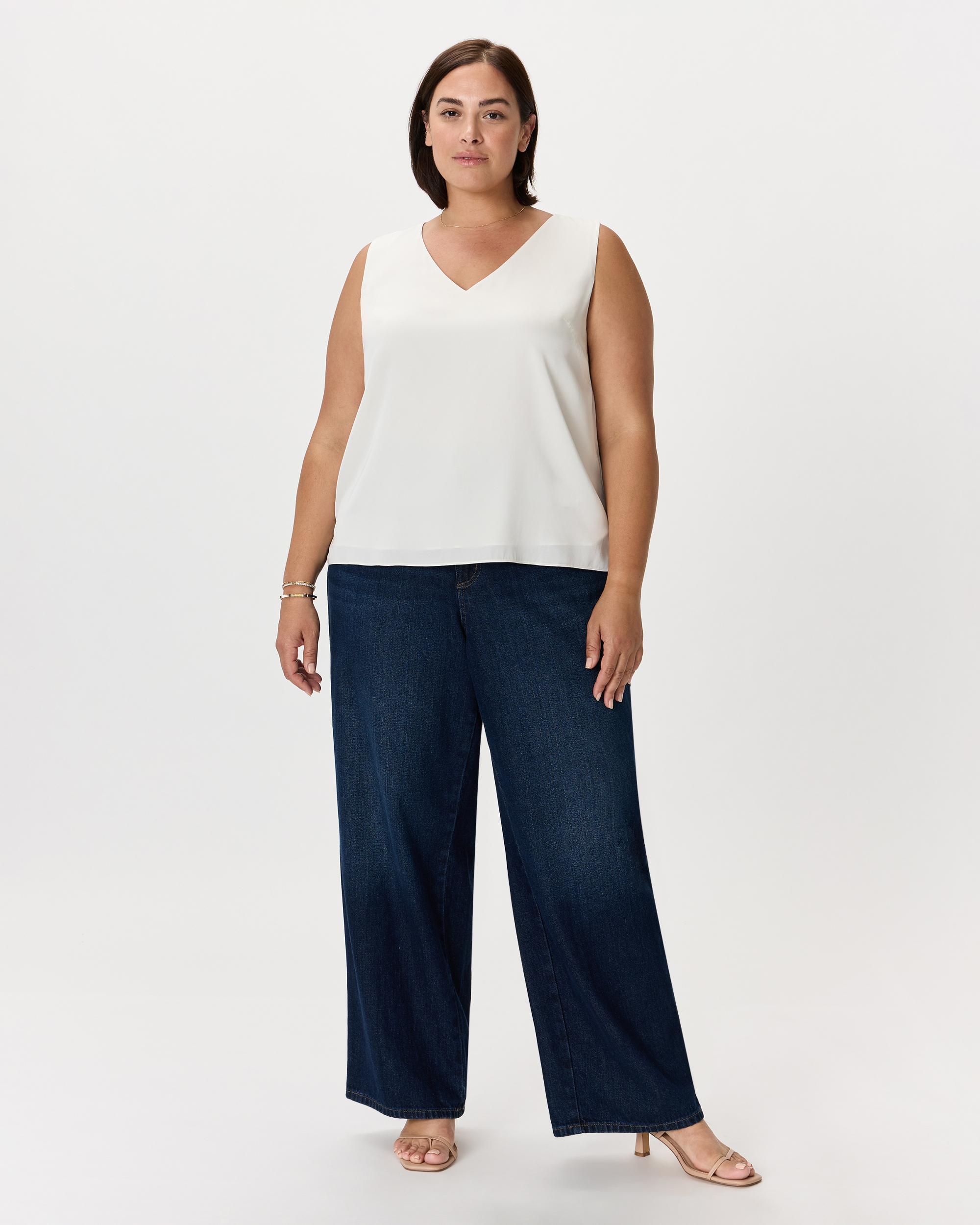 Quince | Women's Washable Stretch Silk Tank Top Product Image