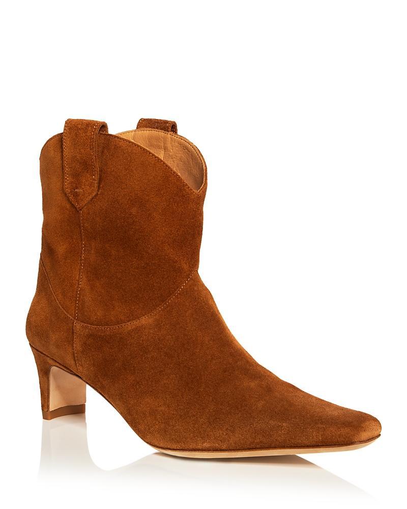 Womens Wally 45MM Leather Western Ankle Boots Product Image