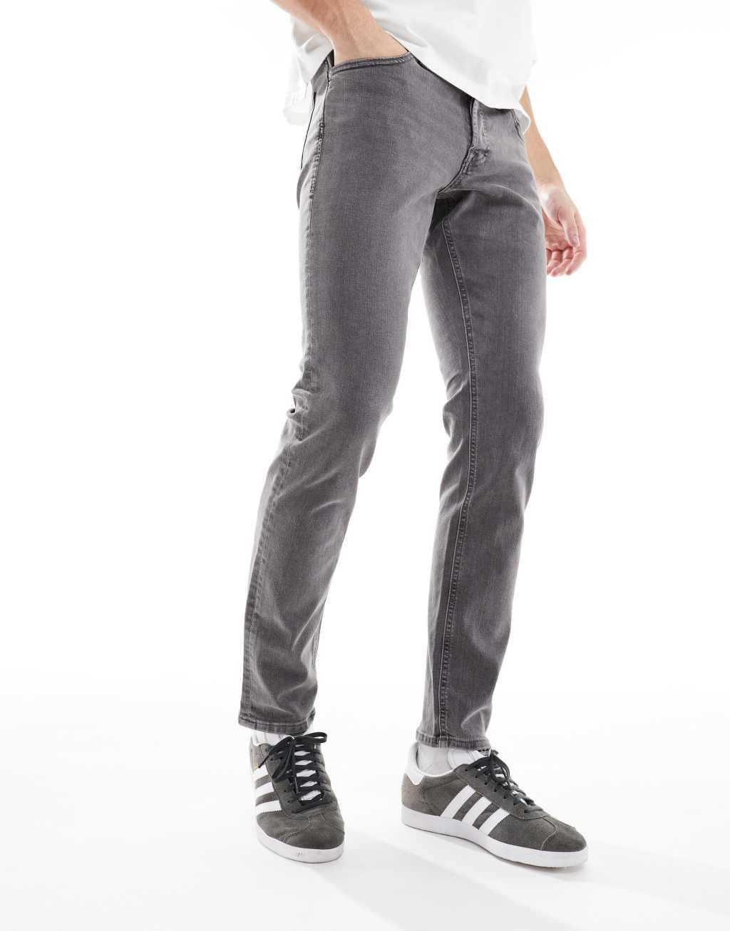 Jack & Jones Glenn slim jean in washed gray Product Image