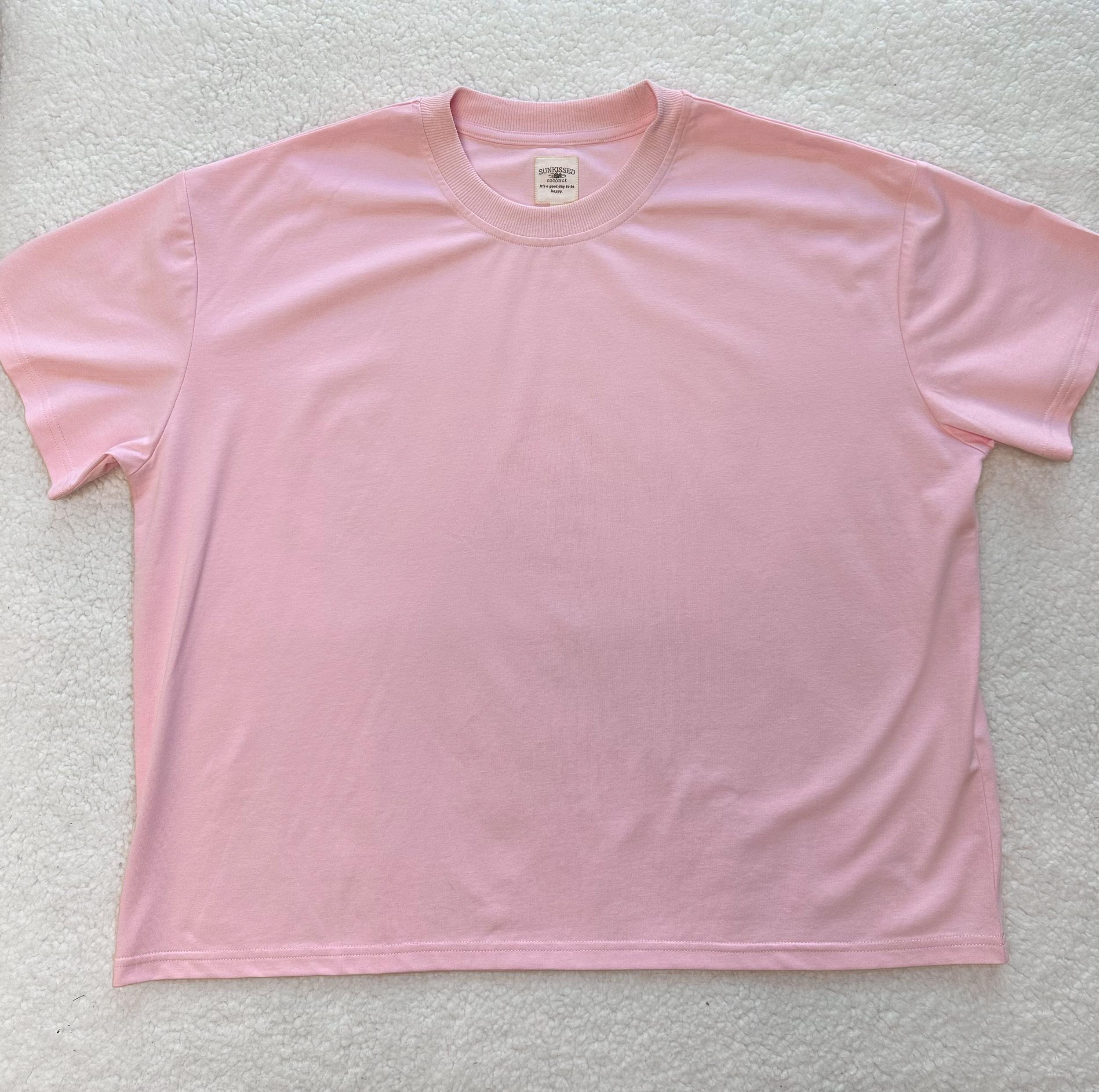 Bubbly Green Basic Blank Tee Product Image