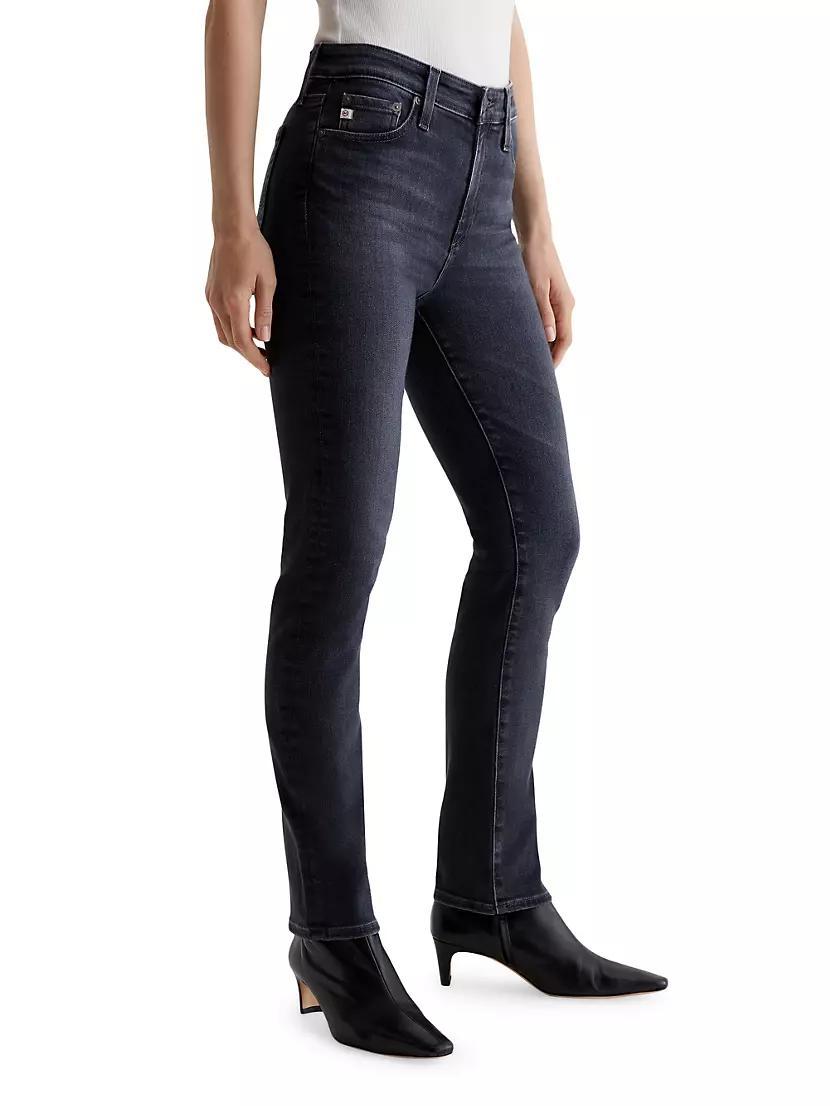 Mari Mid-Rise Stretch Slim Jeans Product Image