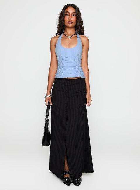 Nataliya Halter Top Blue Product Image