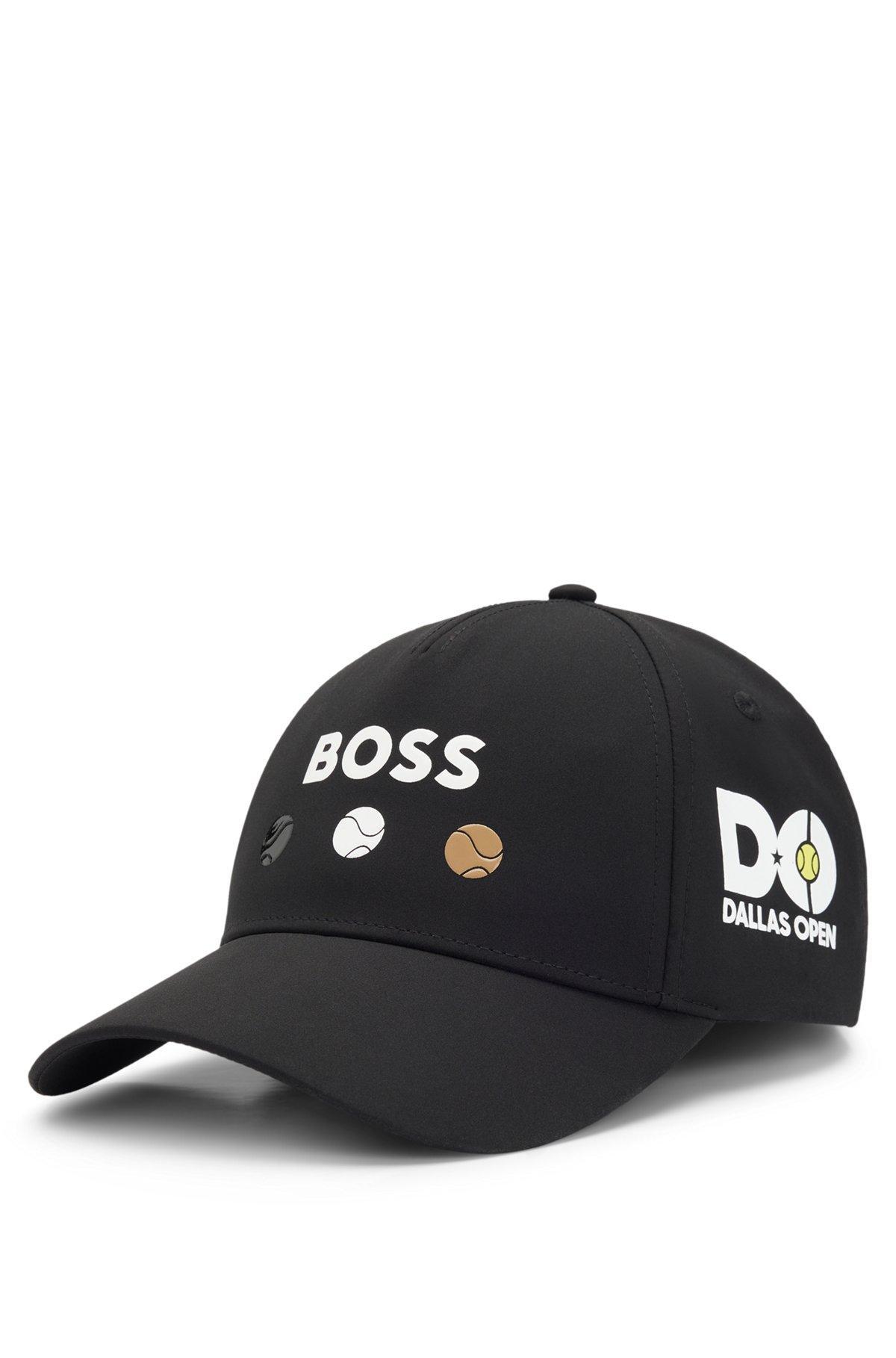 Logo-detailed cap in stretch nylon Product Image