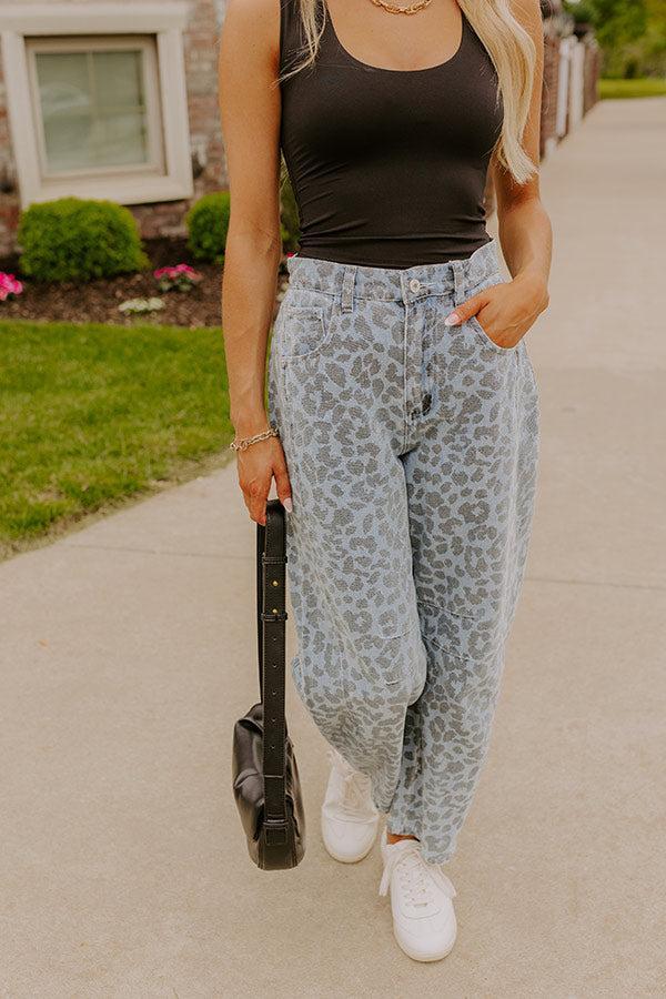 The Sadie High Waist Barrel Leg Jean Product Image