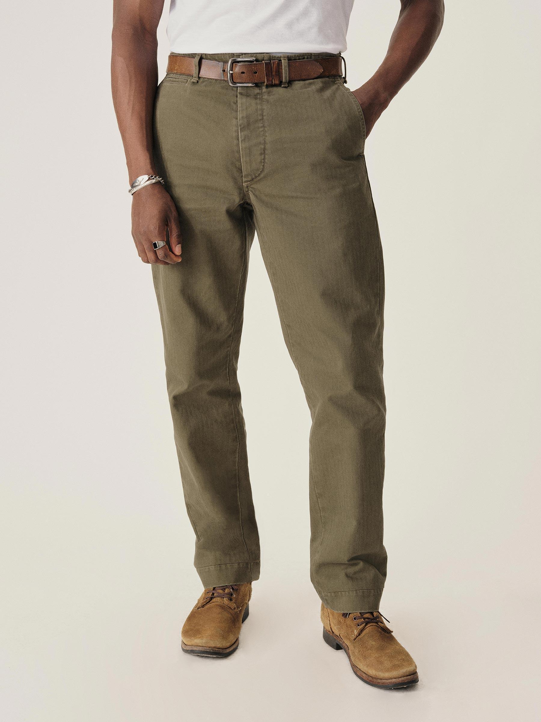 Grassland Omaha Flyweight HBT Maverick Slim Chino Product Image