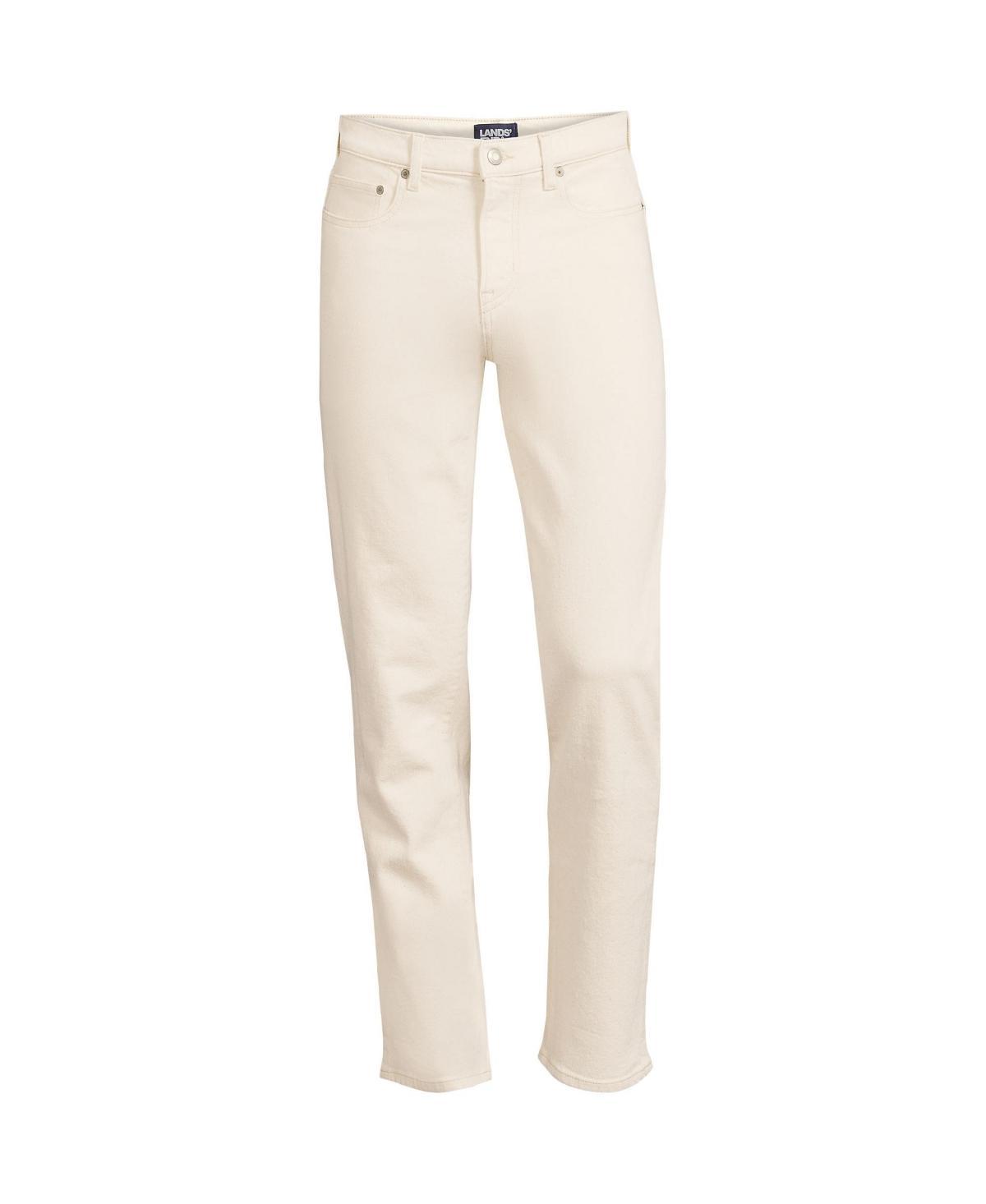 Men's Lands' End Recover Traditional Fit Denim Jeans, Size: 40 X 32, Dark Shores Product Image
