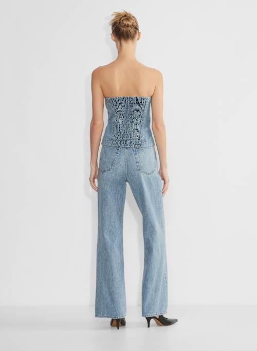 the 90s tailored hi-rise wide jean Product Image