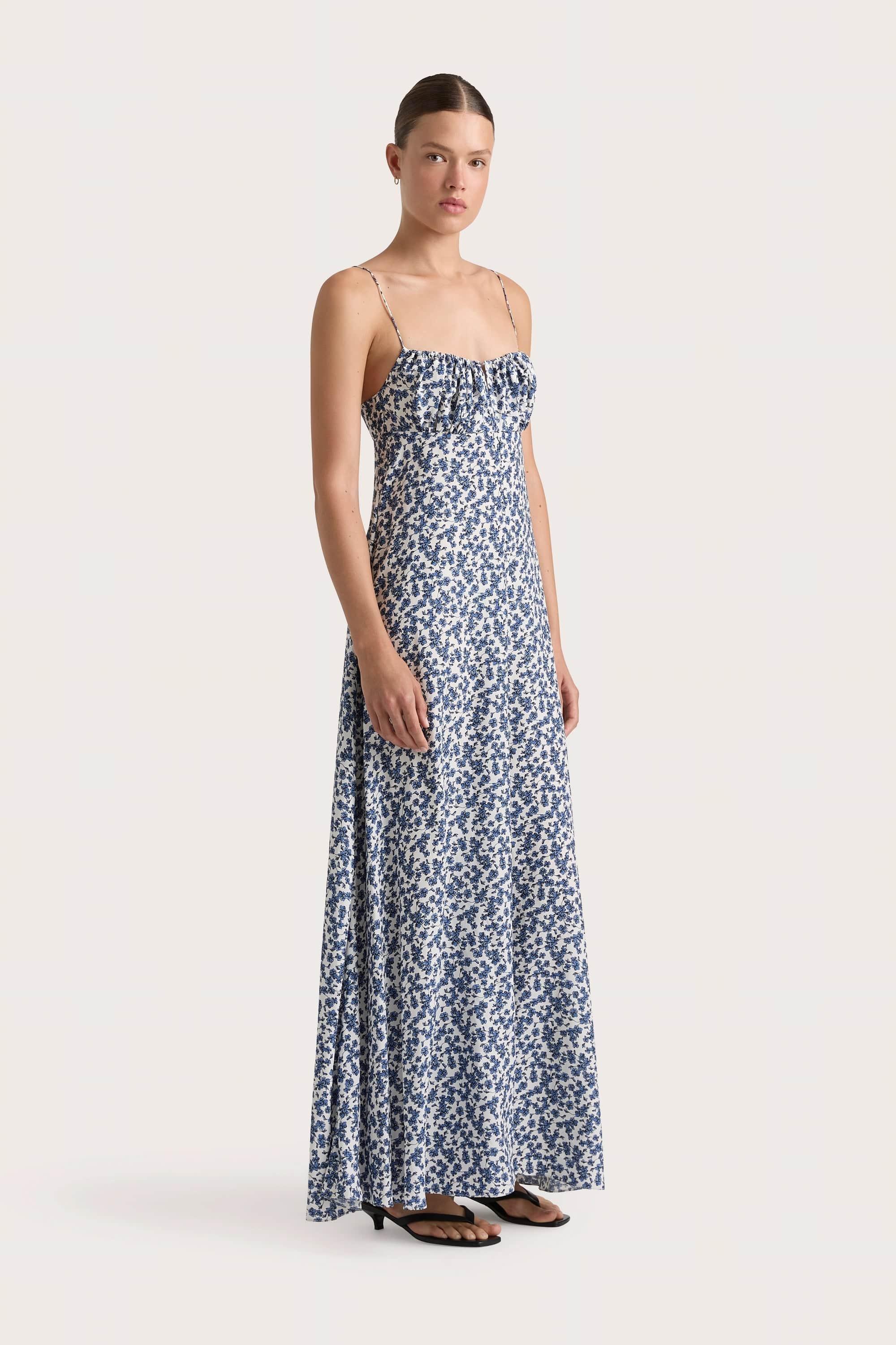 Valras Mini Dress Leilani Mid Blue - Final Sale Product Image
