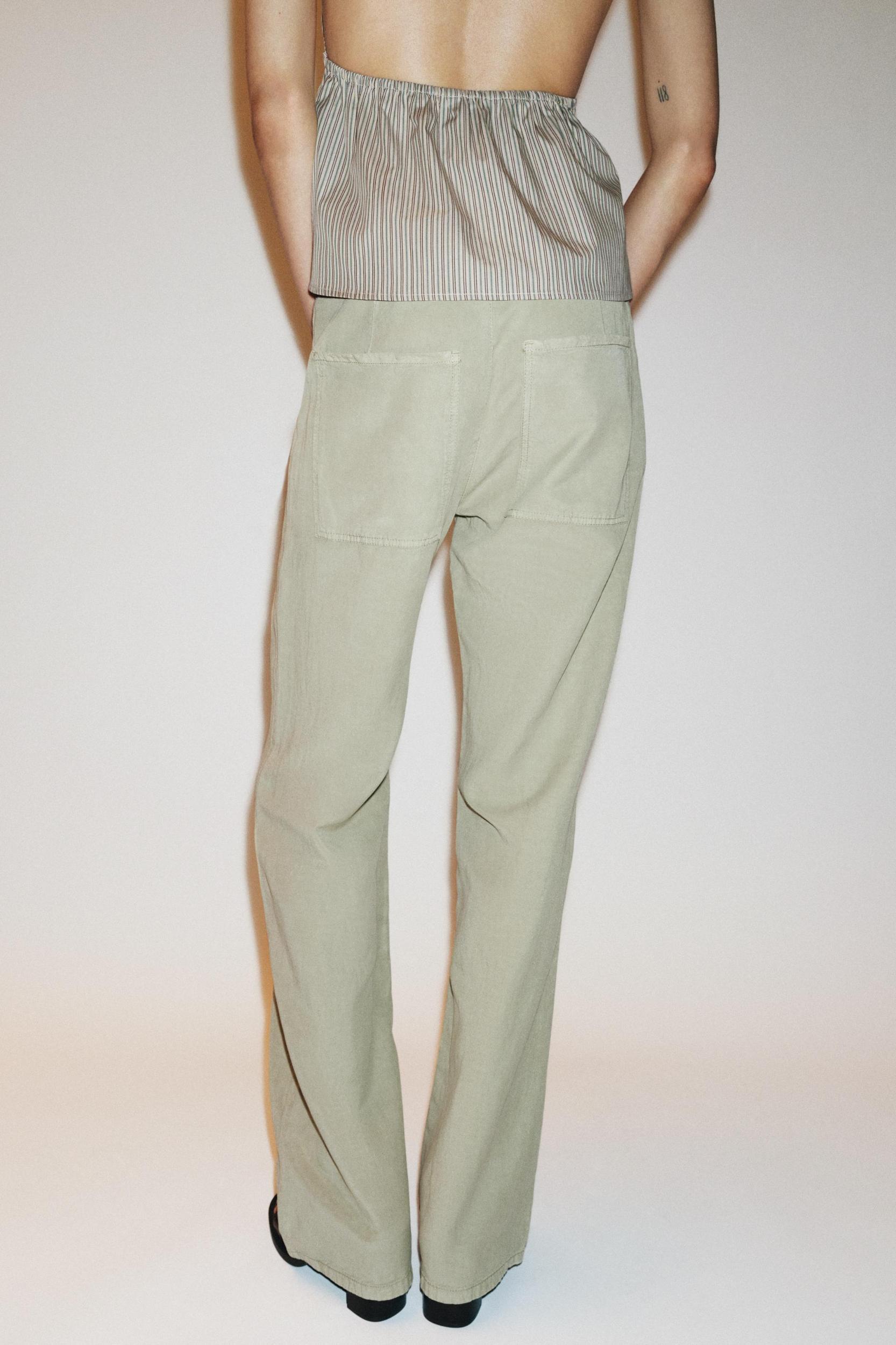 STRAIGHT PAJAMA PANTS Product Image