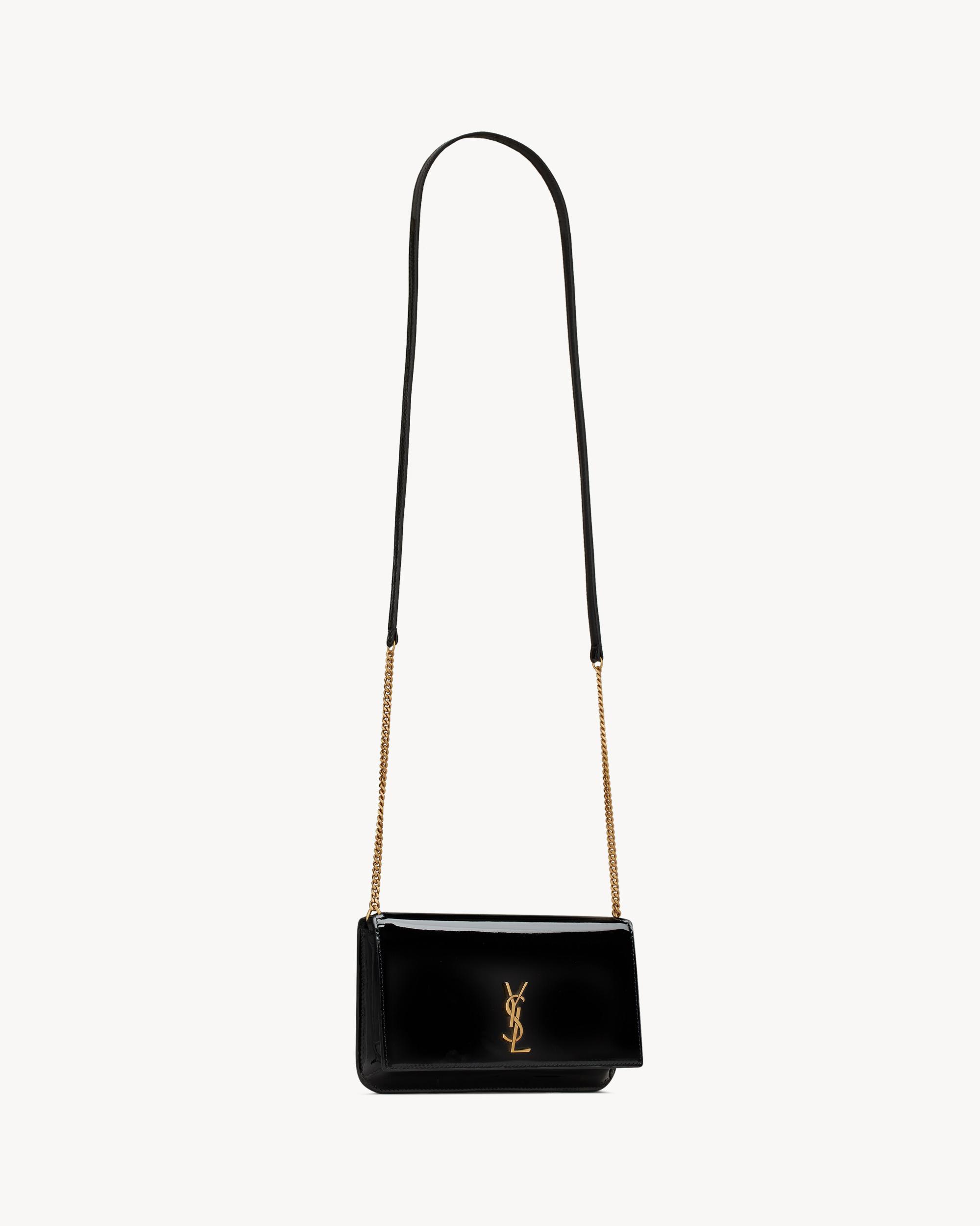 CASSANDRE phone holder IN PATENT LEATHER Product Image