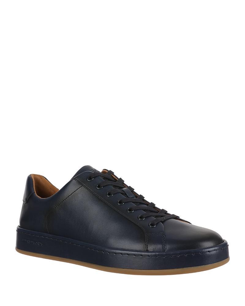 Allen Edmonds Mens Barnes Low Top Leather Sneakers Product Image