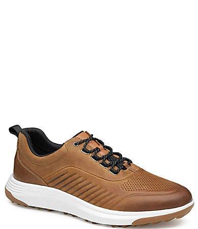 Johnston  Murphy Mens Amherst GL1 Waterproof Leather Golf Sneakers Product Image