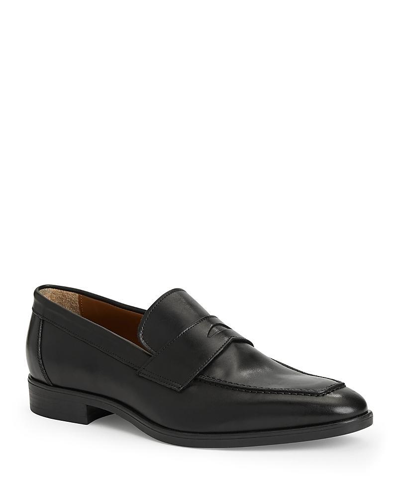 Bruno Magli Mens Durante Premium Leather Penny Loafers Product Image