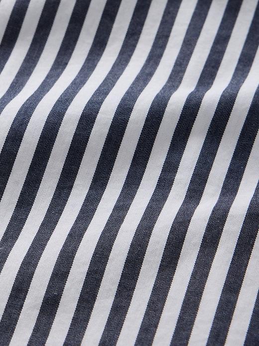 Organic Cotton Poplin Mini Shirtdress Product Image