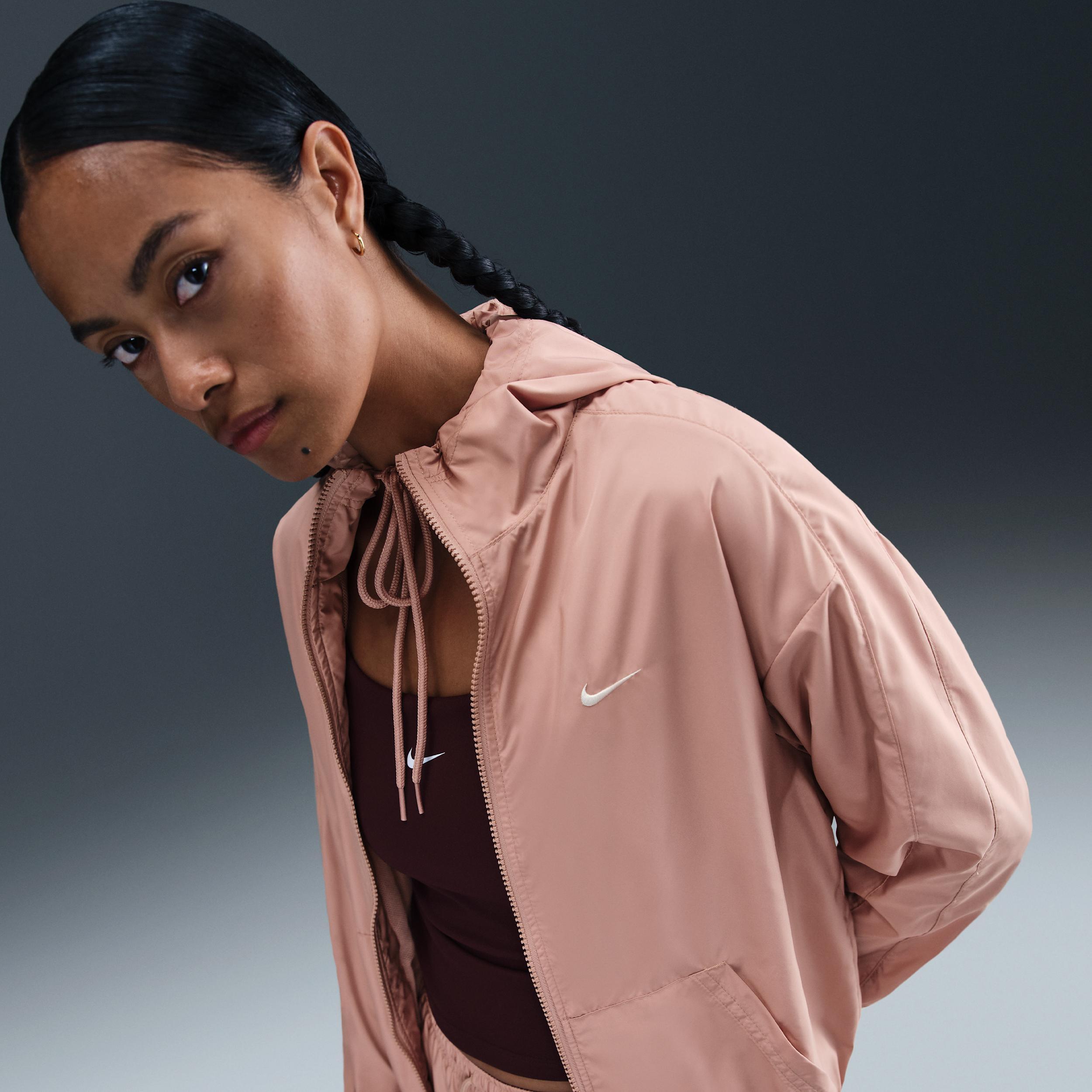 Women's Nike Sportswear Classic Wovens Loose UV Hooded Jacket Product Image