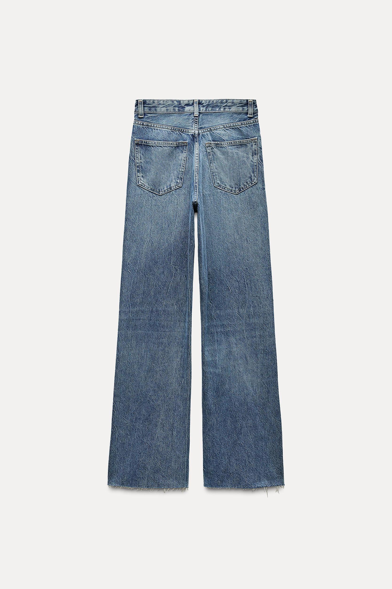 TRF HIGH RISE WIDE LEG JEANS Product Image