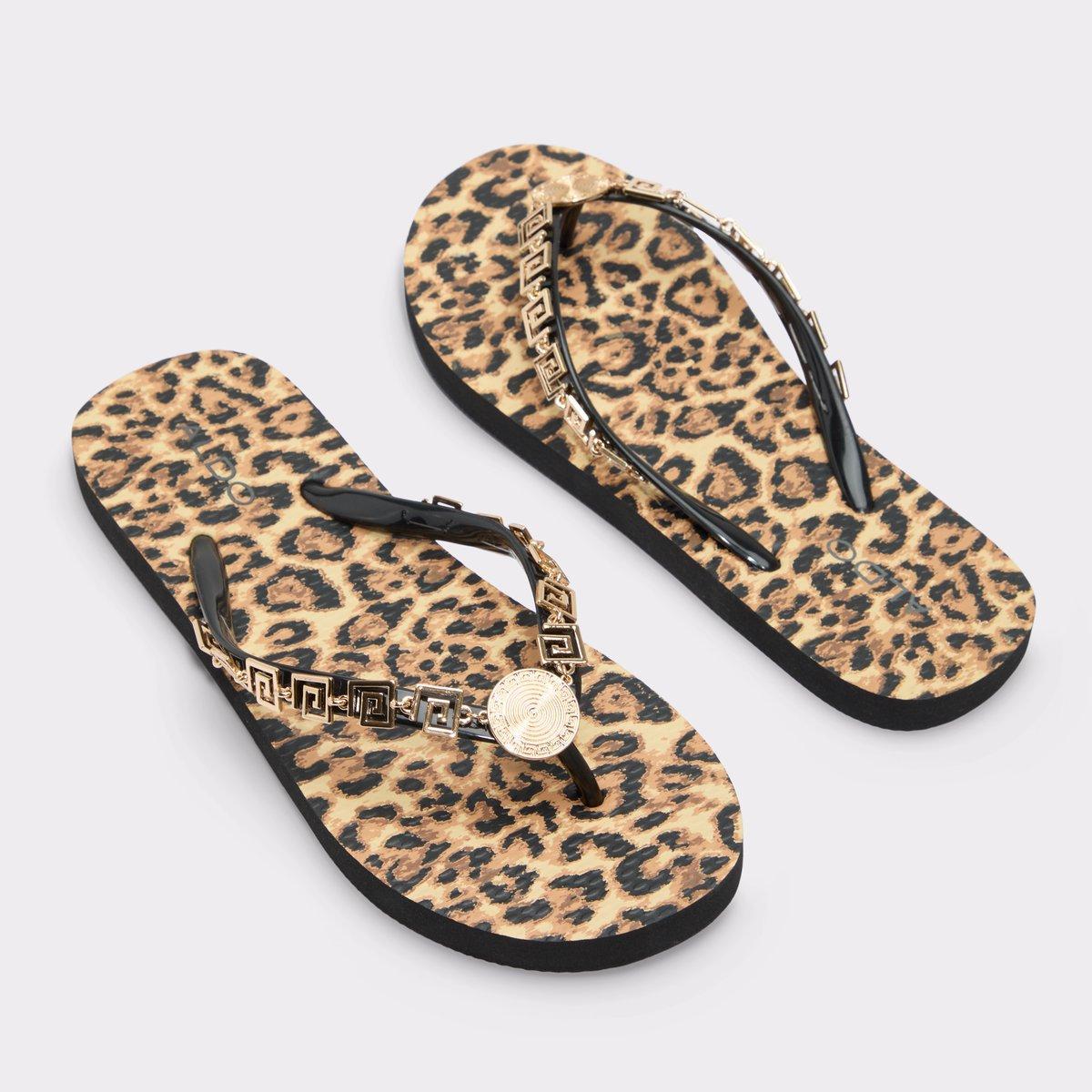 ALDO Minarie - Women's Jelly Sandals & Flip Flop - Brown, Size 10 Product Image