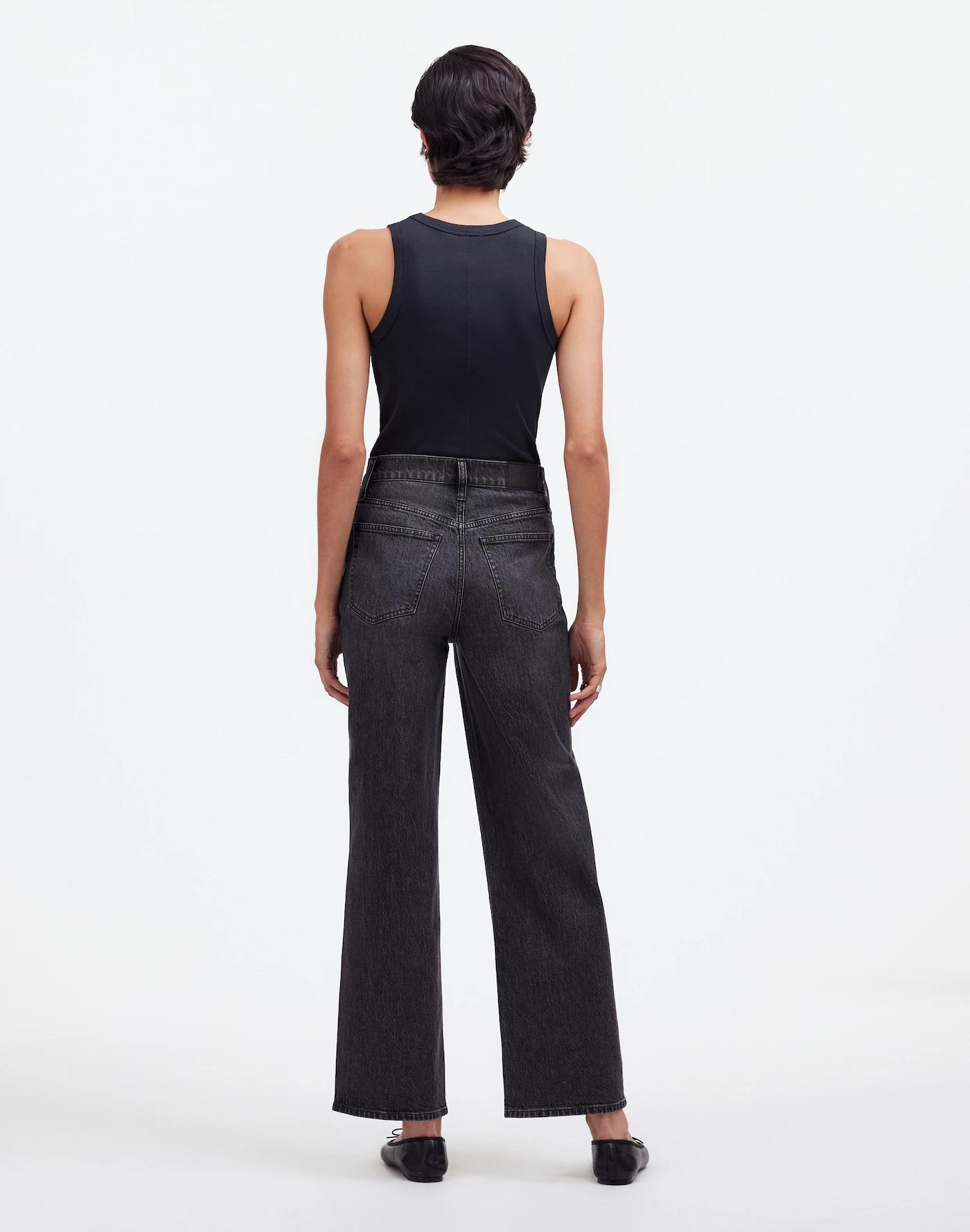 The Tall Perfect Vintage Wide-Leg Crop Jean Product Image